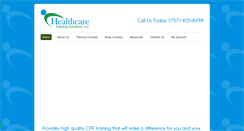 Desktop Screenshot of healthcaretrainingsolutionsinc.com